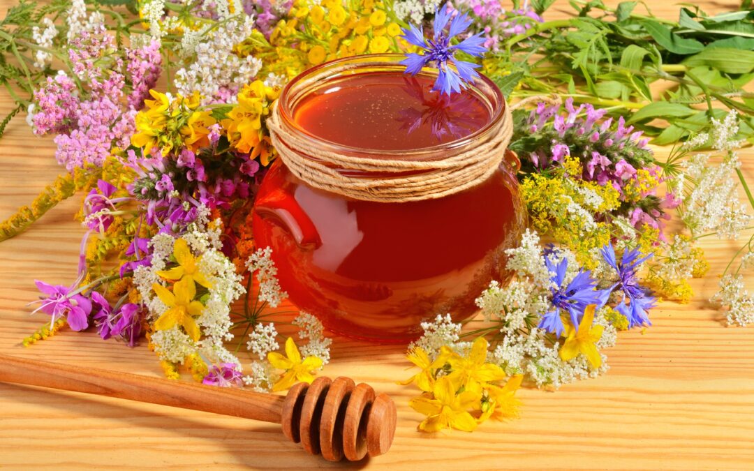 Low price organic multi flower honey